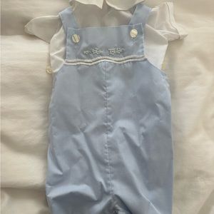Feltman Brothers Baby Boy Overalls Set